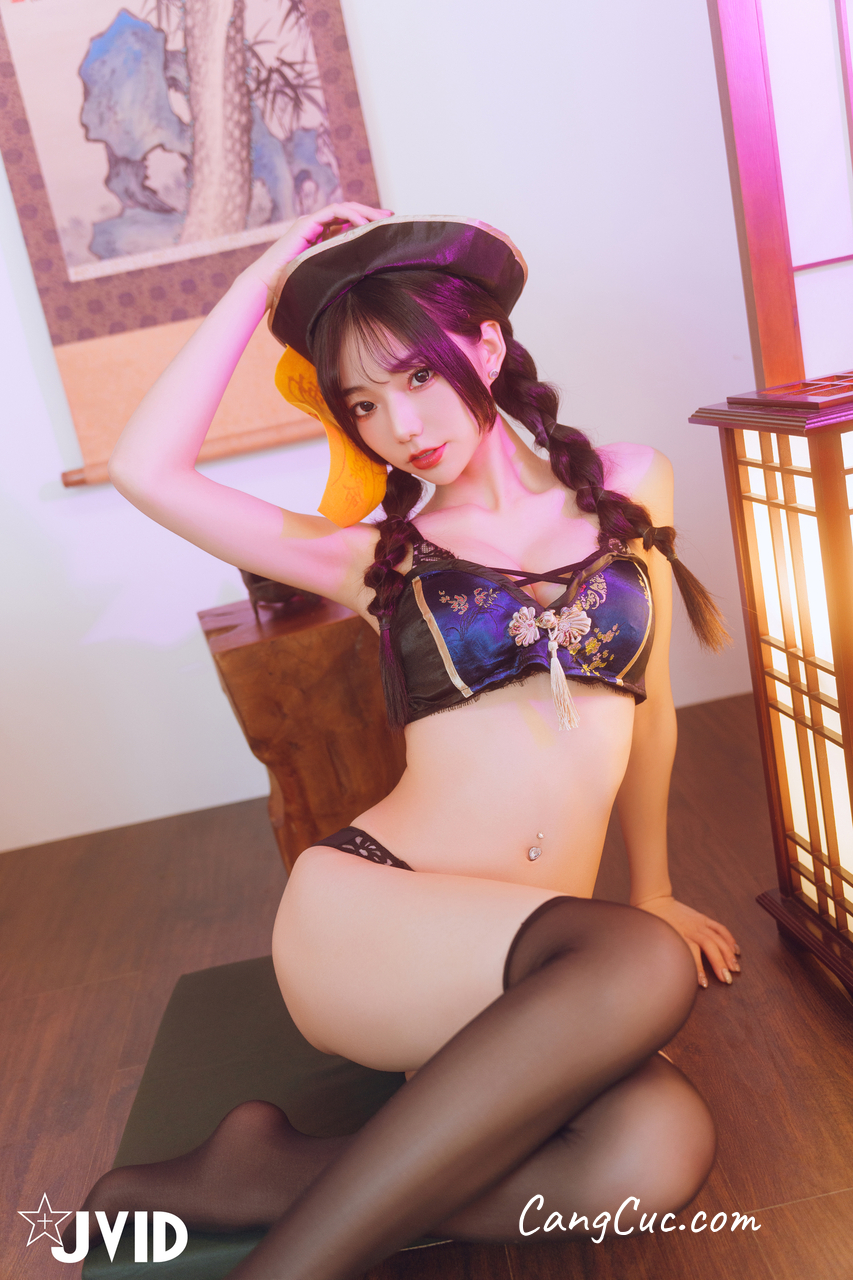 [JVID] 啾啾 – ゾンビ殭屍版女友注射愛の能量變成人類!!!